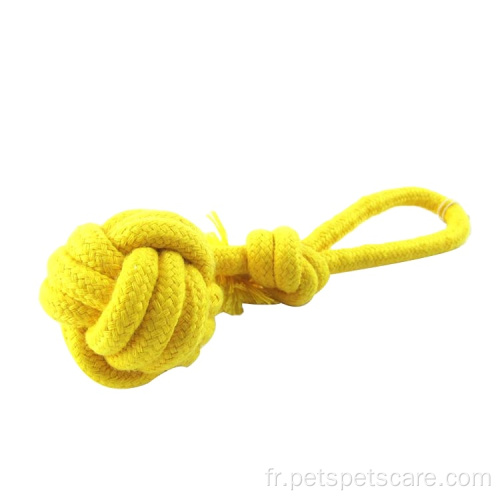 Jouets de coton pour animaux de compagnie jouets pour chiens pour mâcher